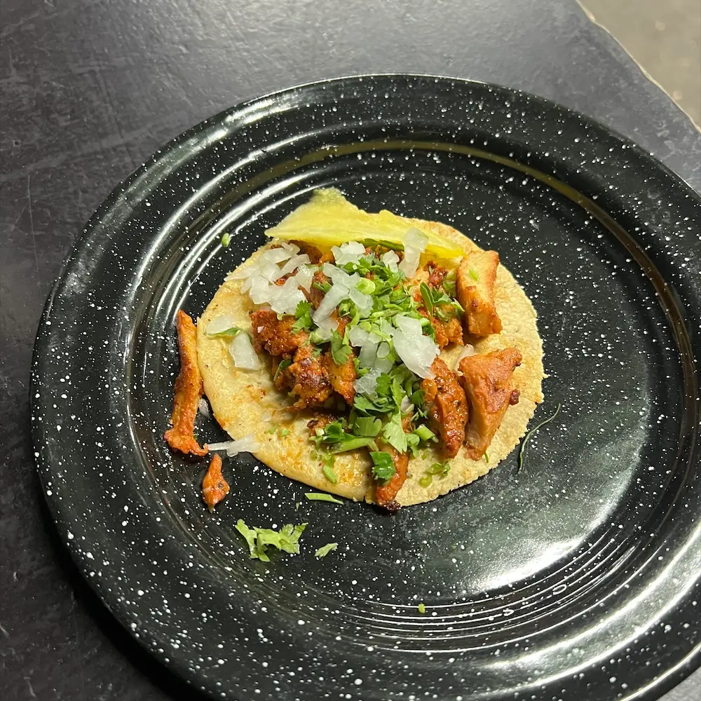 Vegan Pastor Taco