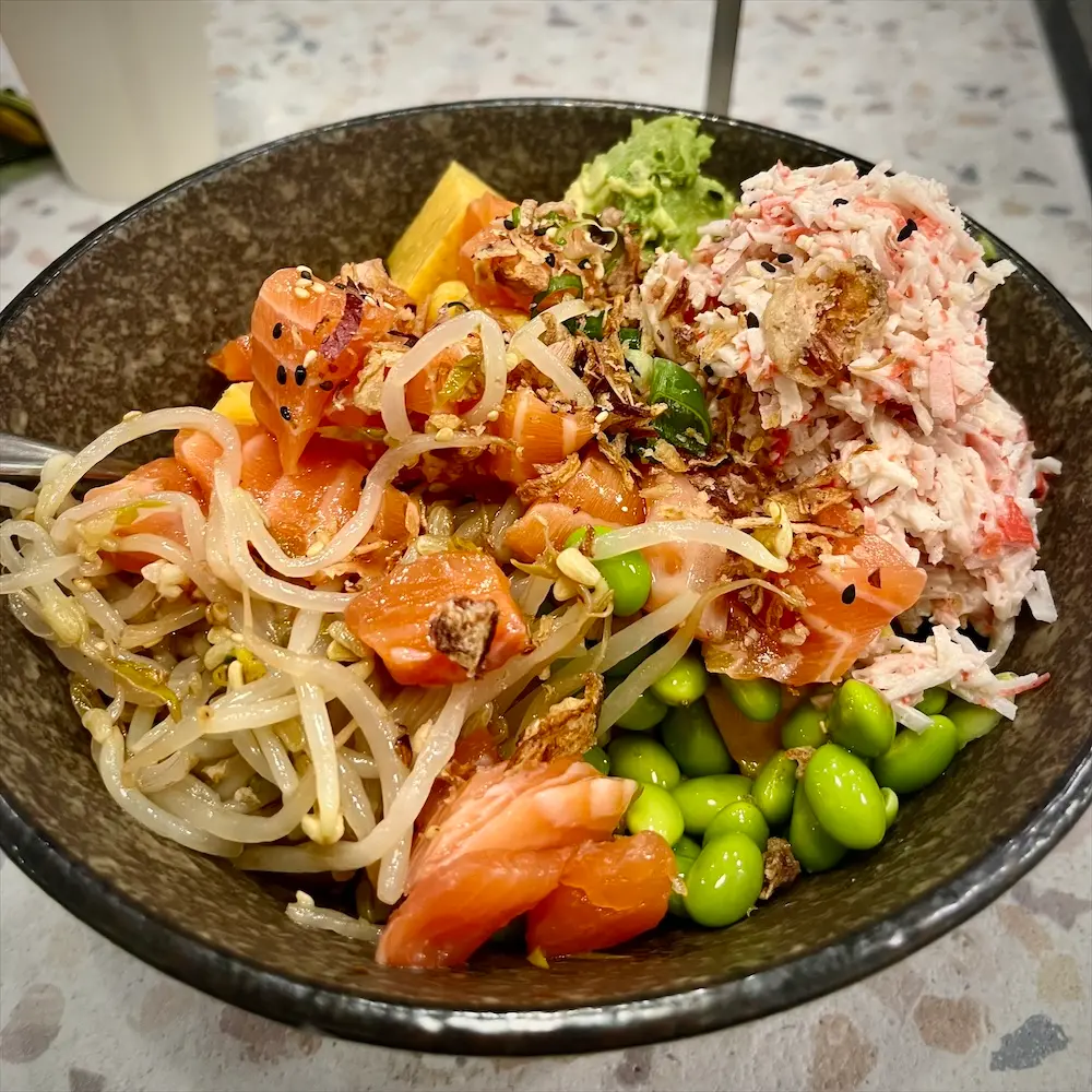 Fresh Salmon Poke Bowl
