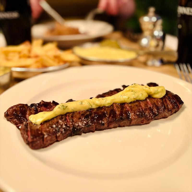 Skirt Steak With Béarnaise Sauce