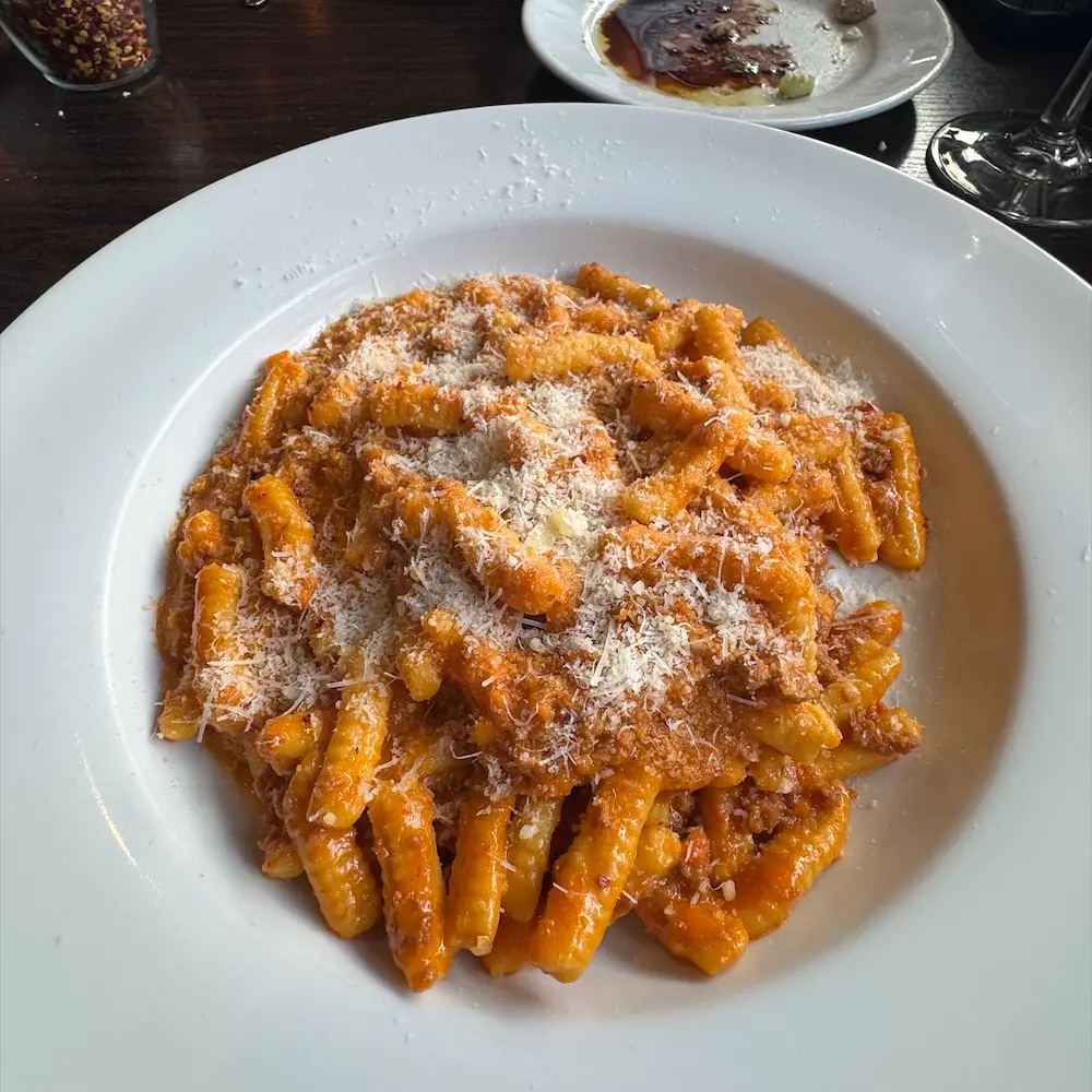 Cavatelli With Sausage Ragu