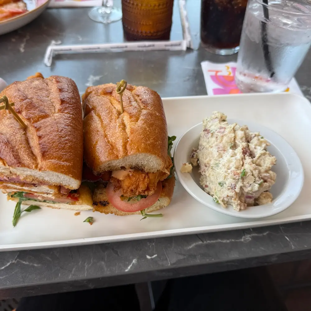 Fried Chicken Po’Boy