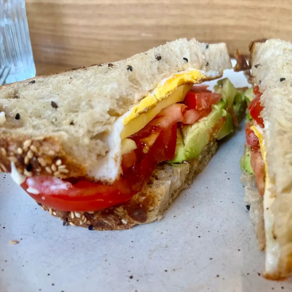 Fried Egg & Avocado Sandwich