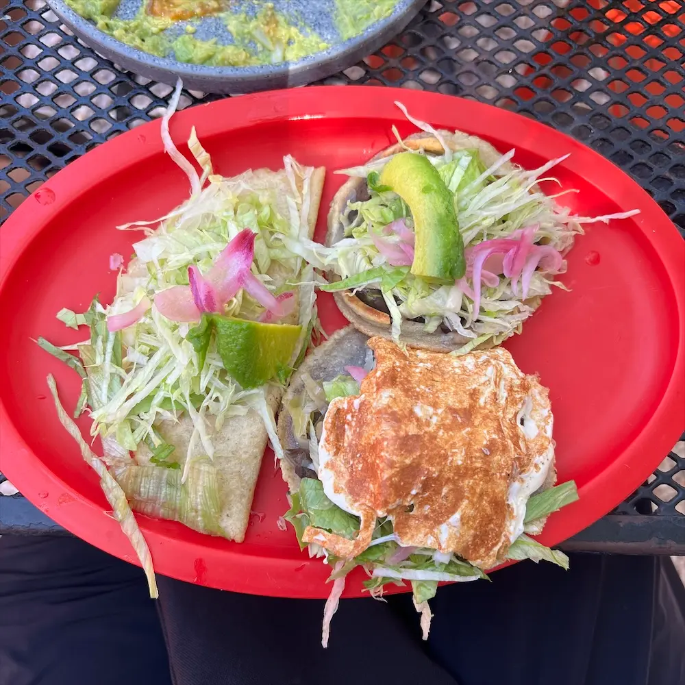 Panuchos Vegetariano Con Queso