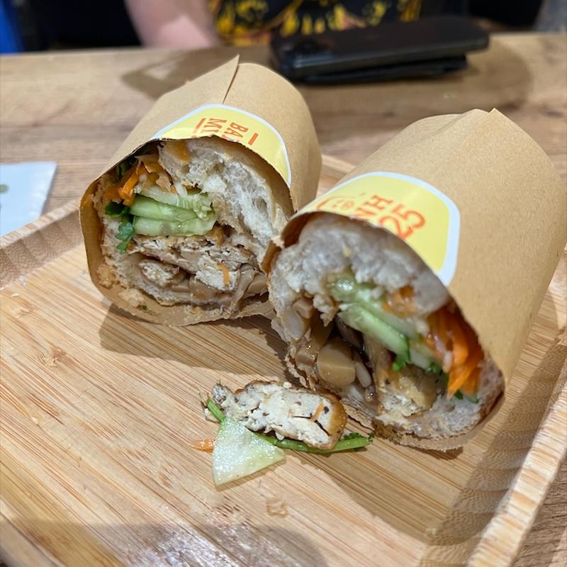 Tofu And King Oyster Mushroom Banh Mi