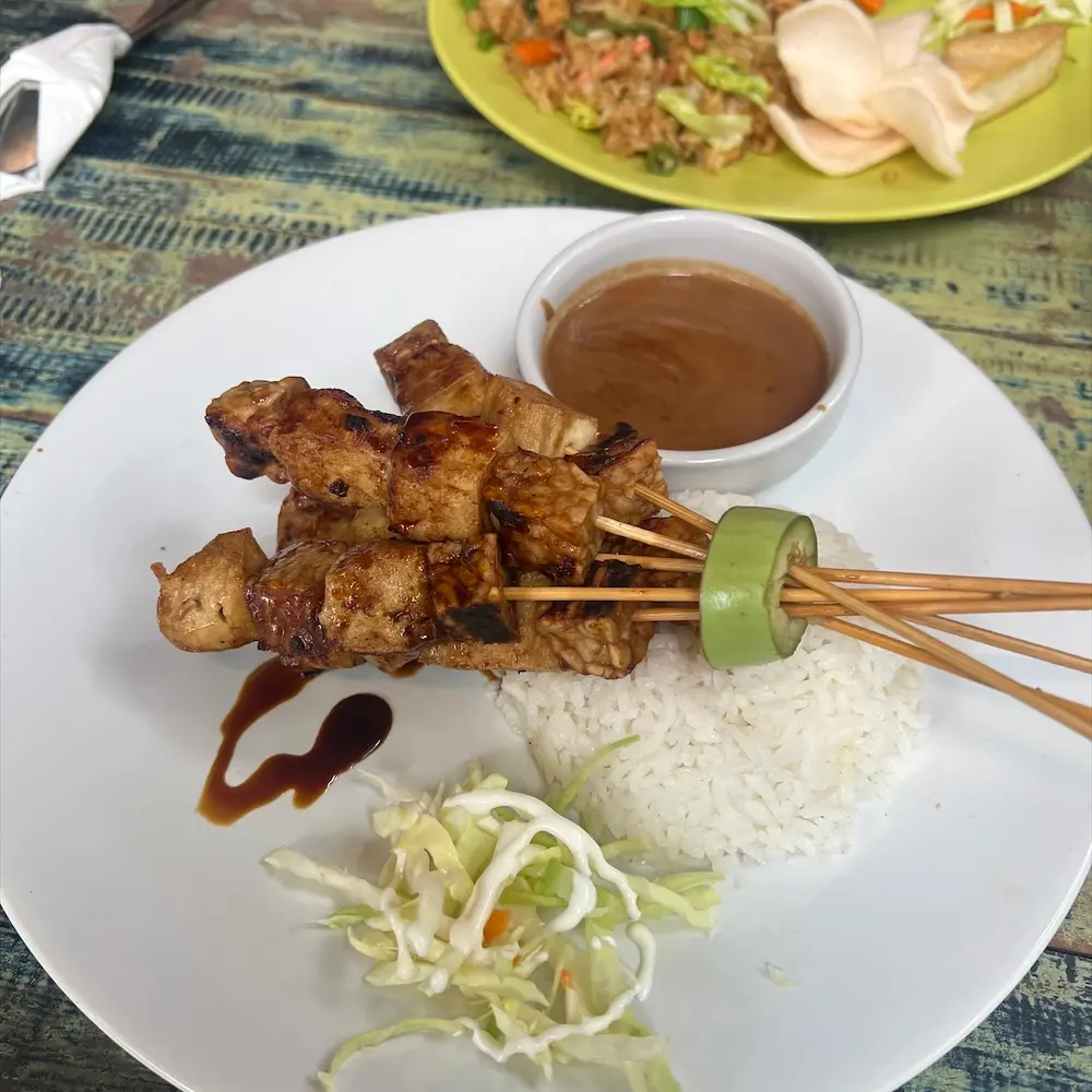 Sate Tempeh And Tofu