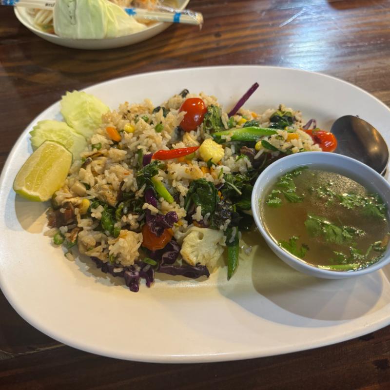 Fried Rice With Chilli And Thai Basils