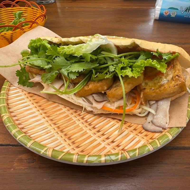 Tofu And Mushroom Banh Mi