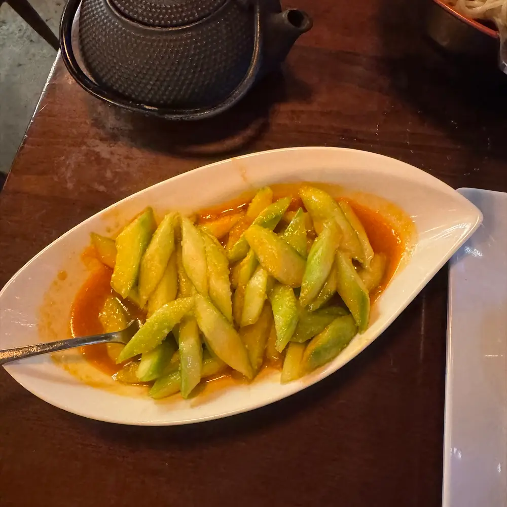 Spicy Crispy Cucumber