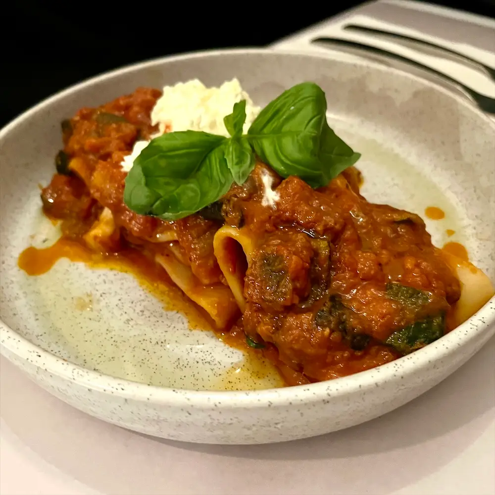 Paccheri Al Ragu Vegetariano